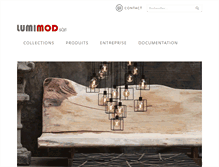 Tablet Screenshot of lumimod.ch